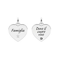 Charm Kidult in Acciaio Cristallo 741207 - 741207